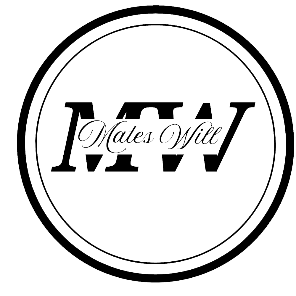 Logo mates will sin fondo